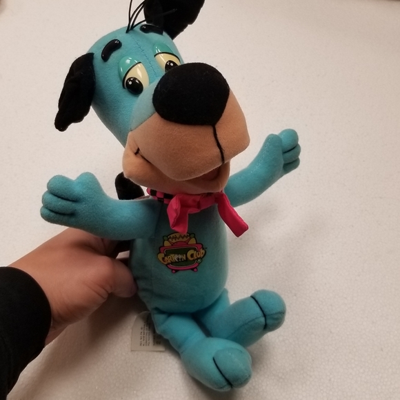 Vintage 1993 Mattel Cartoon Club Huckleberry Hound Plush Toy